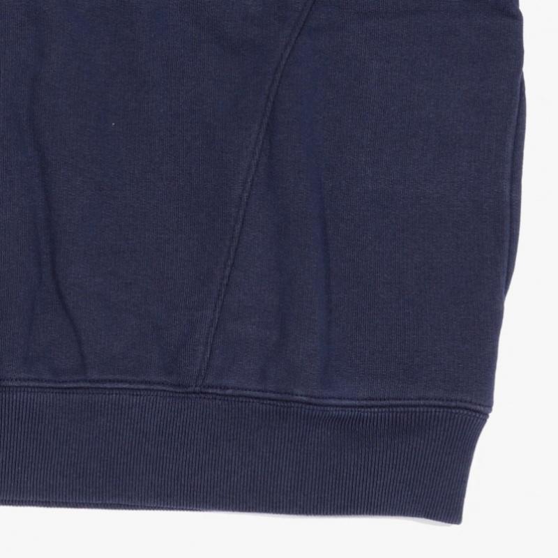 Sporty Rich Women S Half Zip SweatShirt Dark Navy St073606231bl106