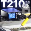 T210 SE Digital Display Thermostatic Soldering Station High Power Quick Heating Micro Electronic Repair Welding Tools