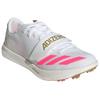 adidas Adizero TJ/PV Comfortable Breathable Support Function Classification Unisex Athletic Shoes White Red KJ9542