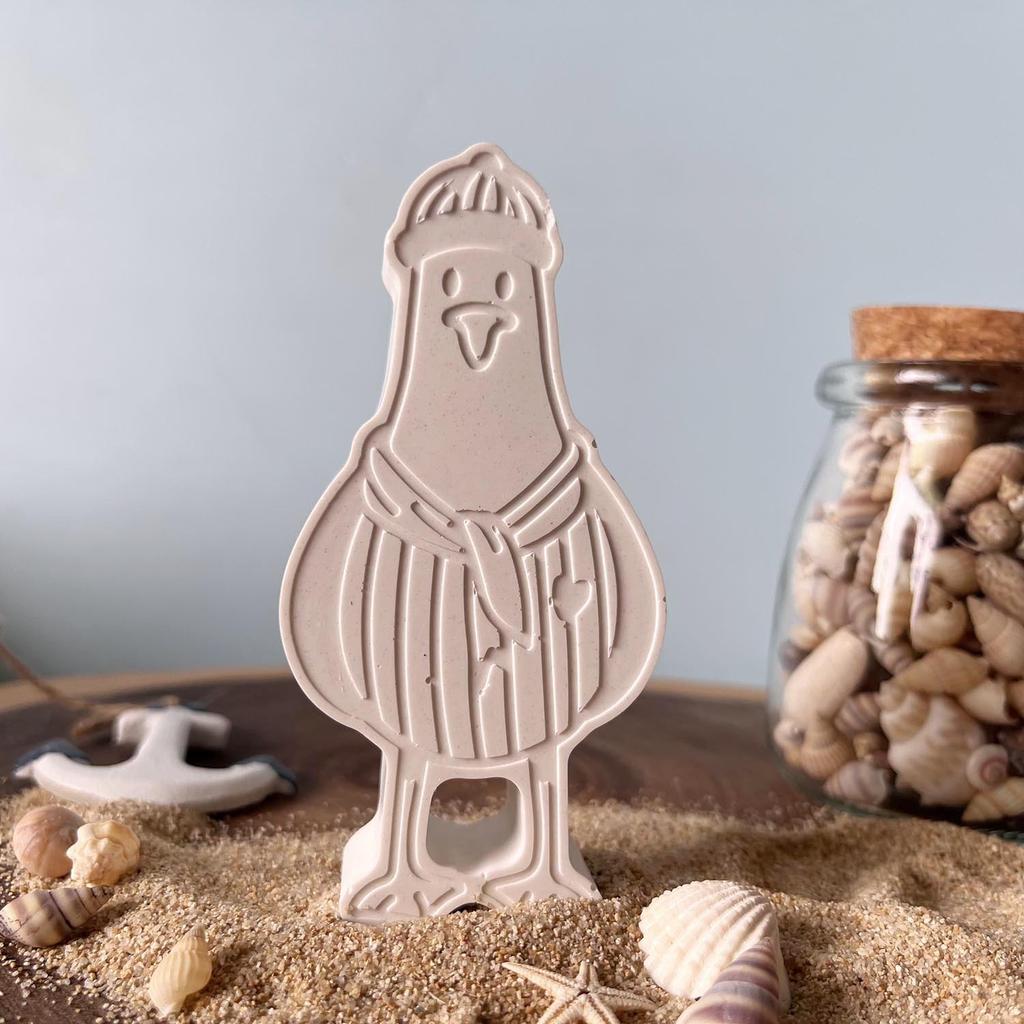 Seagull Silicone Mould Captain Seagull Car Mould Seagull Plaster Ornament Drip Mould