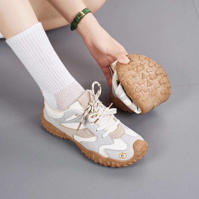 Autumn 2025 Women's Plus Size Versatile Fashion German Training Shoes, Sizes 36-42