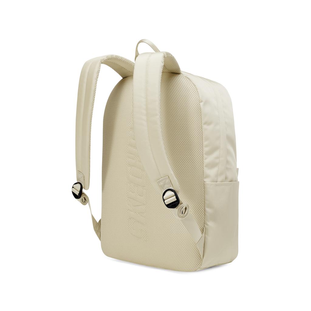 Skechers Sports Casual Zipper Adjustable Shoulder Strap Fabric Backpack Unisex Backpack Light-Sand-Yellow P322K037-01LU
