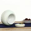 Ceramic tea can gift box sealed tank household storage tea can storage tank porcelain tank green black tea Pu'er tea tank