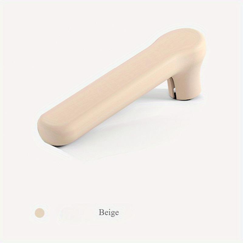 

1 шт. Силіконовий захисний чохол на дверні ручки, протиударні рукавички для дверних ручок, протизламний чохол для ручки дверної кімнати бежевий