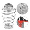 Stainless Steel SpiraL Shaped Hairdryer Support Holder Wall Mounted Hair Dryer Rack