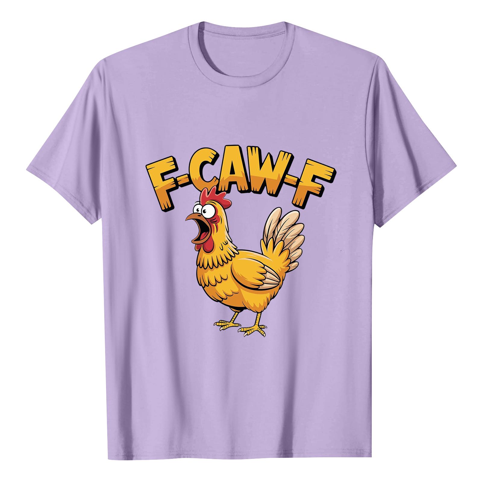 

F-CAW-F Women s Casual Letter Print Short-sleeved Top T-shirt XL