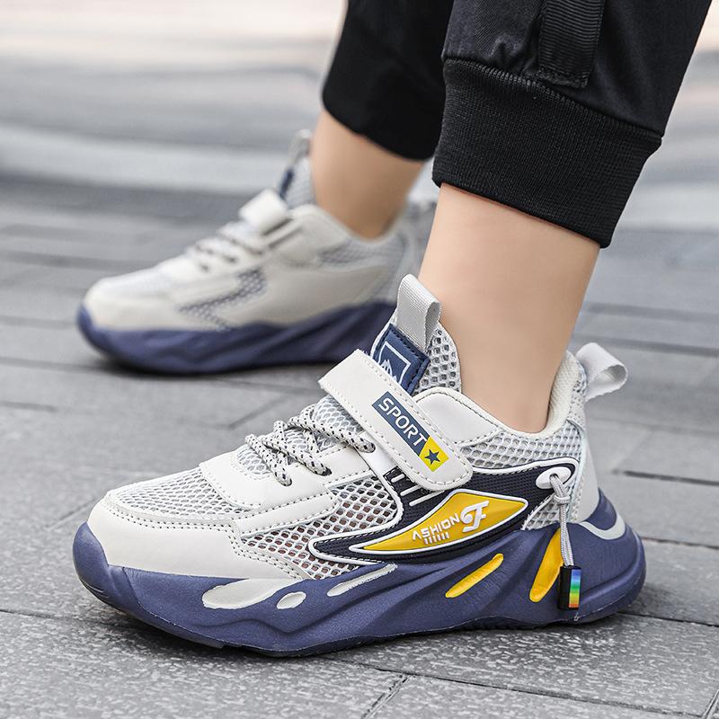 Summer Classmates, Students, Middle and University Net Shoes, Sports Shoes, Spring and Autumn Sports Shoes, Boys' New Running Children's Children