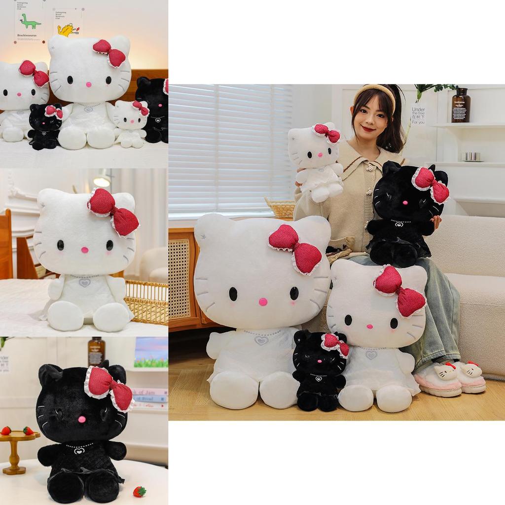 Adorable Angel And Devil Kt Cat Plush Toy Soft Kitty Doll For Kids And Collectors