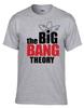 BAZINGA! Big Bang Theory Sheldon Grey T-Shirt -056_Grey-