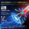 Perrace HB3 LED High Beam Headlight Bulb, White, Fanless, 6500K, DC12V, 40W, Integrated Type,
