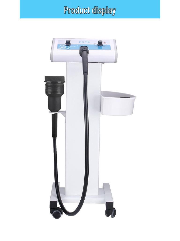 G5 Beauty Instrument with 5 Heads and Optional Stand - Vibration Facial Device