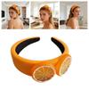 Wide Brimmed Hairband Cosplay Headdress For Women High Cranium Design Nonslip Spring Summer Hair Decoation