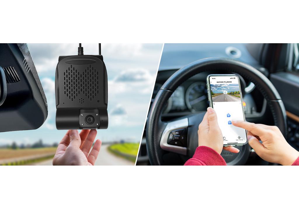 Firecore HN-8901 Car Dashboard Camera Black Box 4G Truck Camera System Wireless DMS GPS AI ADAS Dashcams for Vehicles Management