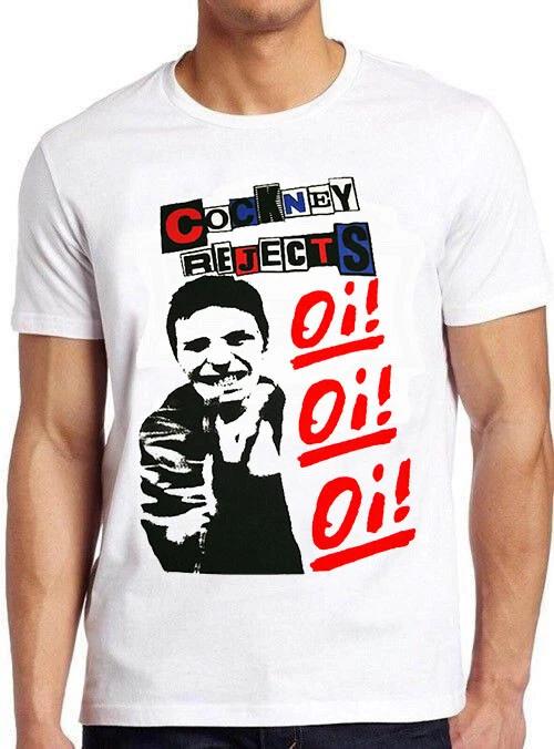 Cockney Rejects Oi Oi Oi Punk Rock Band Poster Retro Gift Tee T Shirt 7285 XXXL