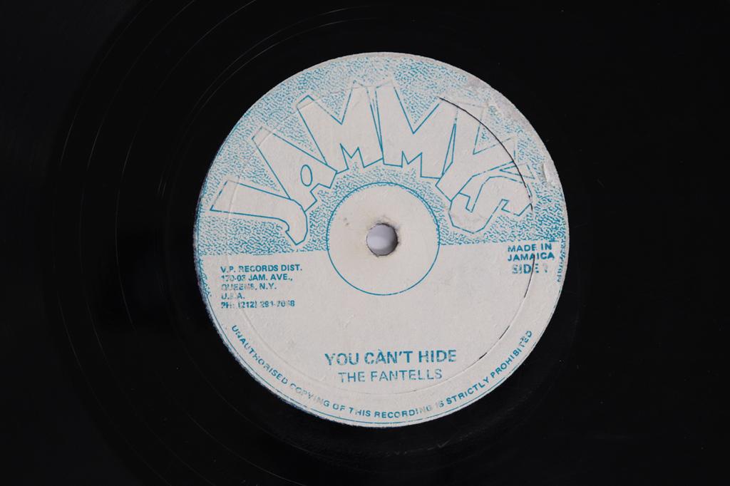 12inch Record FANTELLS - You Can't Hide / Hiding Place NONE JAMMY'S Jamaica Reggae, Ska & Dub Used
