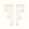6pcs Alloy Chain Extenders for Jewelry Making, Lobster Clasp Closures, No Mosaic, Bracelet & Necklace Accessories