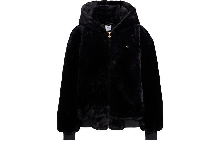 Adidas Originals FUR Jacket Women s Black HC6600 34