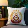 Club Logo Football G-Galatasarays Pillow Case Anti-Dustmite Pillowcase Invisible Zipper Silky Short Plush Sofa Cushion Cover