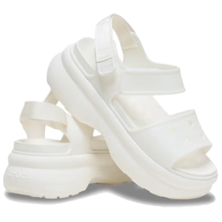 Crocs Soho Y Strap Beach Sandals Unisex White 211755-0WV