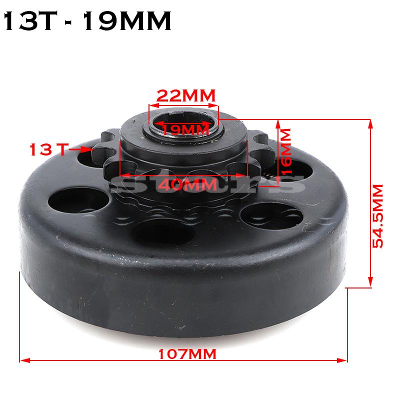 19MM 20MM 25.4MM 13T CENTRIFUGĀLĀ