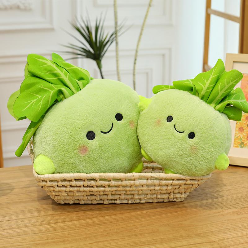 New cute vegetable series kohlrabi doll doll cute children's birthday gift plush