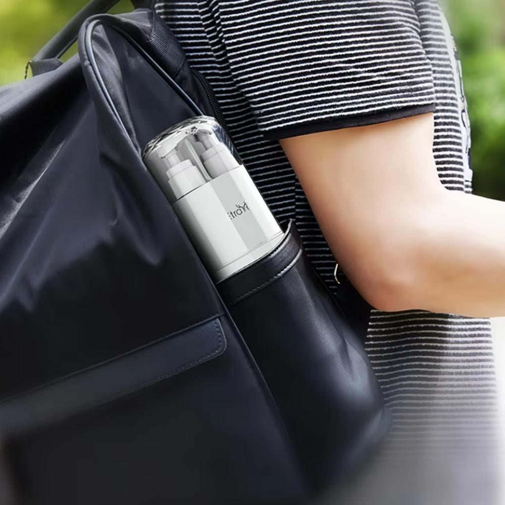 Plastic Shampoo Storage Bottle Portable Toothbrush Organizer Box Durable Travel Cup  Camping