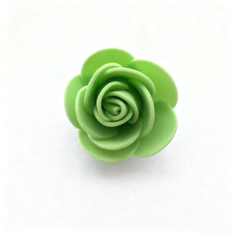 3.5cm PE Foam Rose Flower Material for Wreaths and Foam Bears, Mix Colors Available