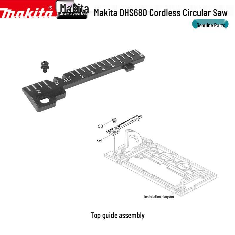 Accesorii pentru fierăstrău circular electric Makita: Controler Switch, Rotor, Stator, Carcasă Cutie de Viteze, Placă de Bază pentru DHS680.