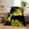 Club America blanket Flannel Blanket Soft Cozy Plush Throw for Sofa Bed Lightweight Home Decoration