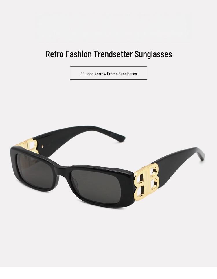 Small Face Retro Square Sunglasses: Trendy European & American Style for Women