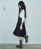 Leijeumiya Suzu Pleated Dress [Black]