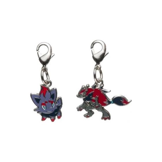 Pokemon Center Original National Encyclopedia Metal Charm 570/571