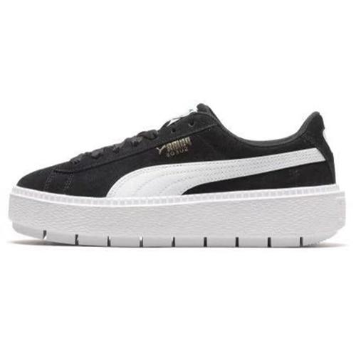 (WMNS) PUMA Platform Trace  Black White  Women s 367980-01 EU 38