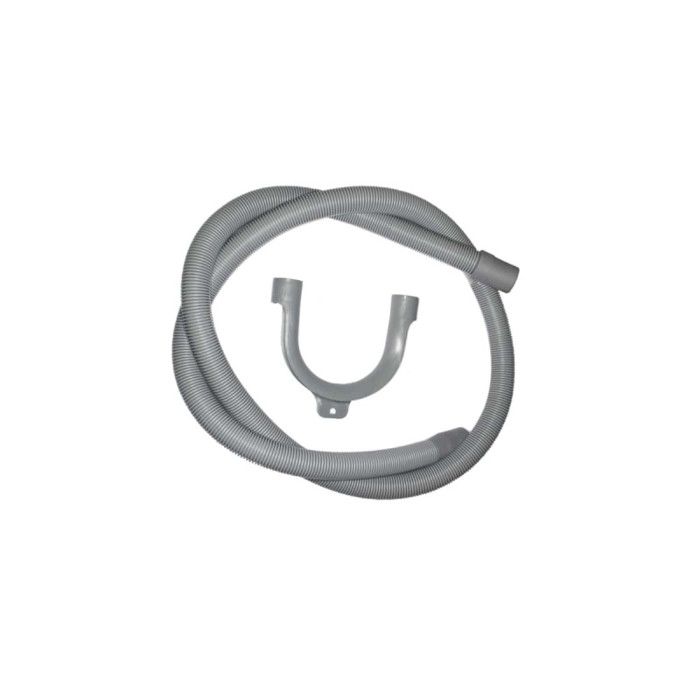 Tuyau D'évacuation - GENERIQUE - 2mts - Blanc - Emballage - Lave-Linge