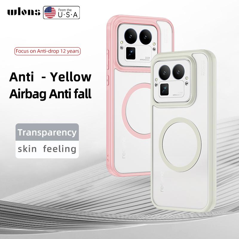 For Realme GT8 and Realme GT8 Pro Case Frosted Semi-transparent Baby Skin Touch Raised Camera Lens Lips Guard Hybrid Soft Cover