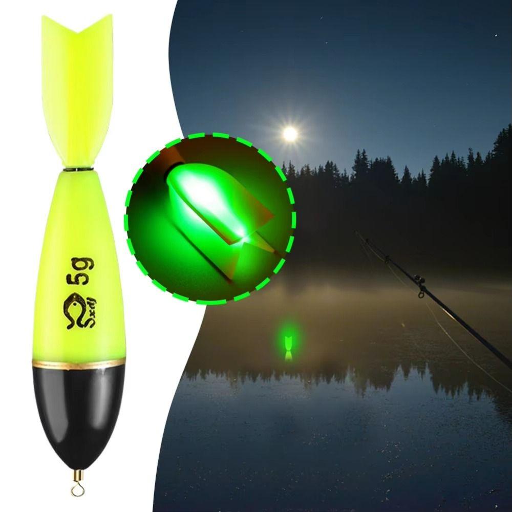 ABS Luminous Electronic Fish Float Big Buoyancy Fishing Vertical Float  Shallow Water