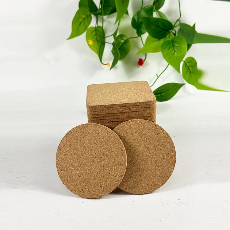 

Подставки под стаканы Spotlight Luxury Cork Leather: Квадратные и круглые пробковые коврики, персонализированные теплоизоляционные салфетки для печати логотипа. Other Sizes