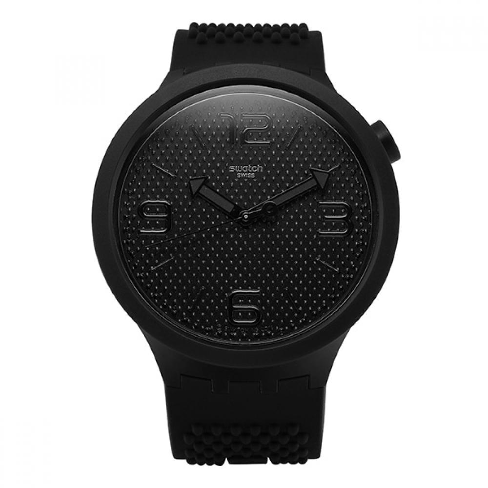 

Swatch Мужские уретановые часы Bbblack SO27B100