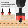 High Strength Steel Countersink Drill Tool For Adjustable Depth Countersinking In Woodworking Projects Smooth Bearing