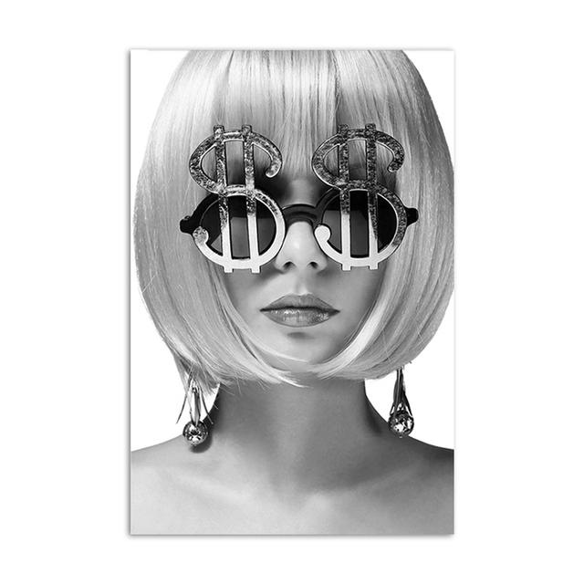 Sexy ženské telo Plagáty Cool Girl Obrazy Obraz na plátne Pop Art Nástenné obrazy do obývacej izby Dekorácia domova Bez rámu