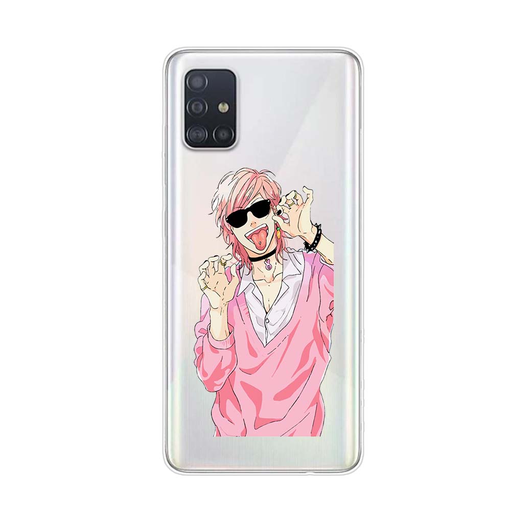 Anime Yarichin Club Pro Samsung Galaxy A01 A11 A12 A22 A21S A31 A41 A42 A51 A71 A32 A52 A72 A02S Silikonový kryt na telefon