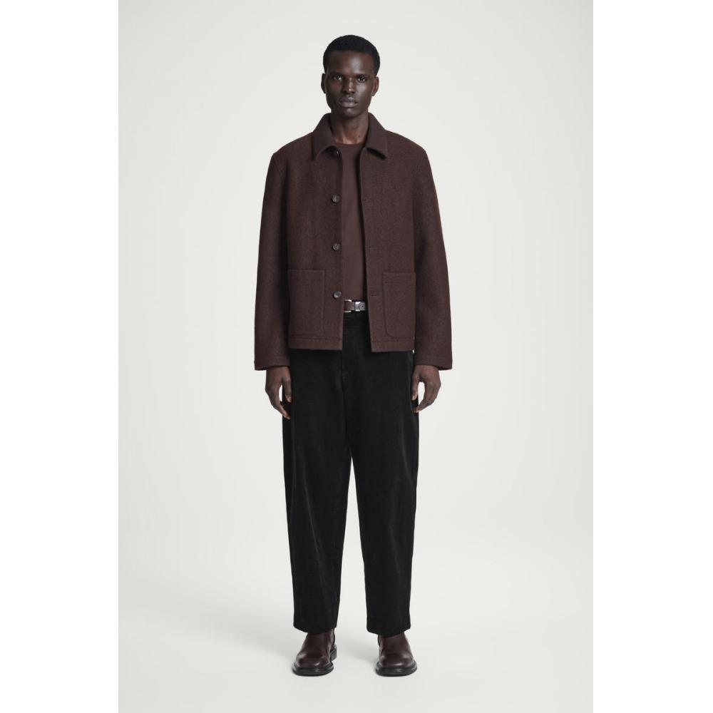 Cos Japan Boiled Wool Chore Jacket