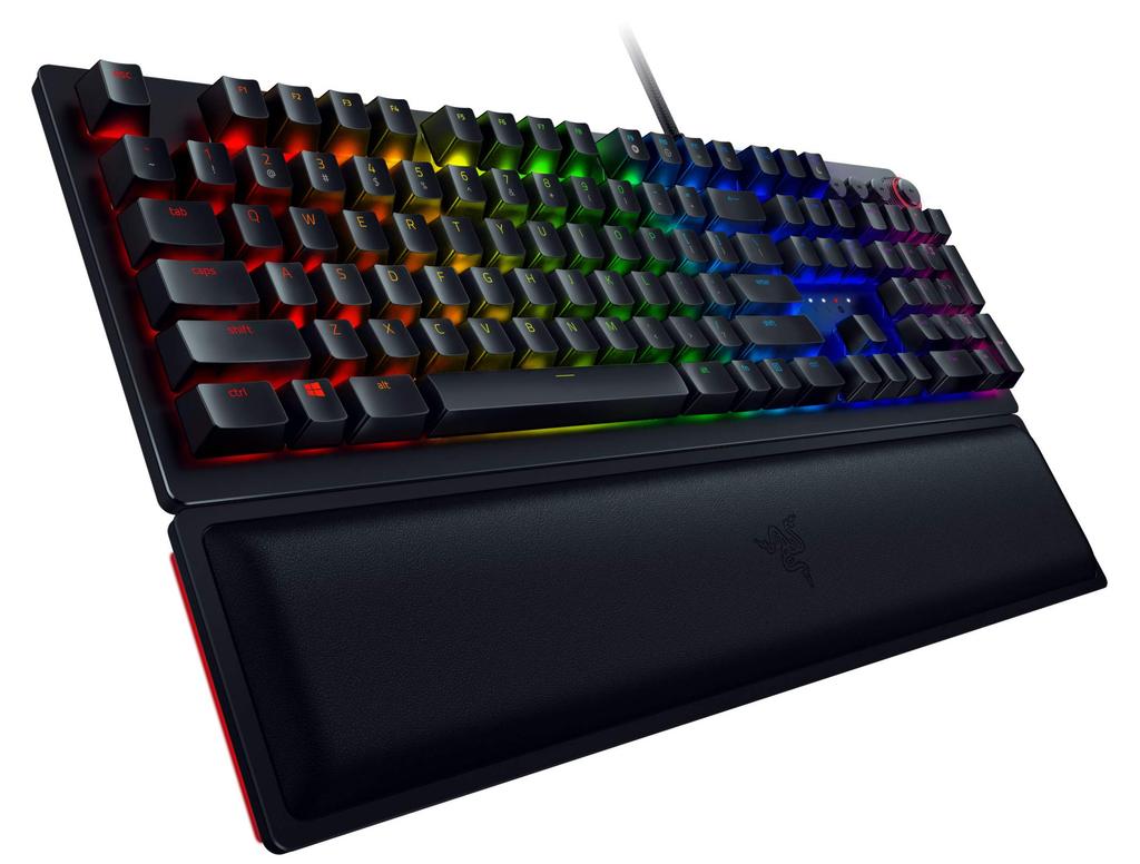 Razer Huntsman Elite Linear Optical Switch Gaming US English Linear with Wrist Rest Japanese Distributor - Keyboard, Layout, Ultra-Fast 1.0mm