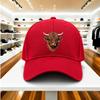 Highland Cow Print Adjustable Baseball Cap for Unisex Women Breathable Duckbill Sun Hat for Travel Camping Daily Wear