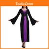 Captivating Gothic Style Witch Costume For Women Ideal For Halloween Celebrations