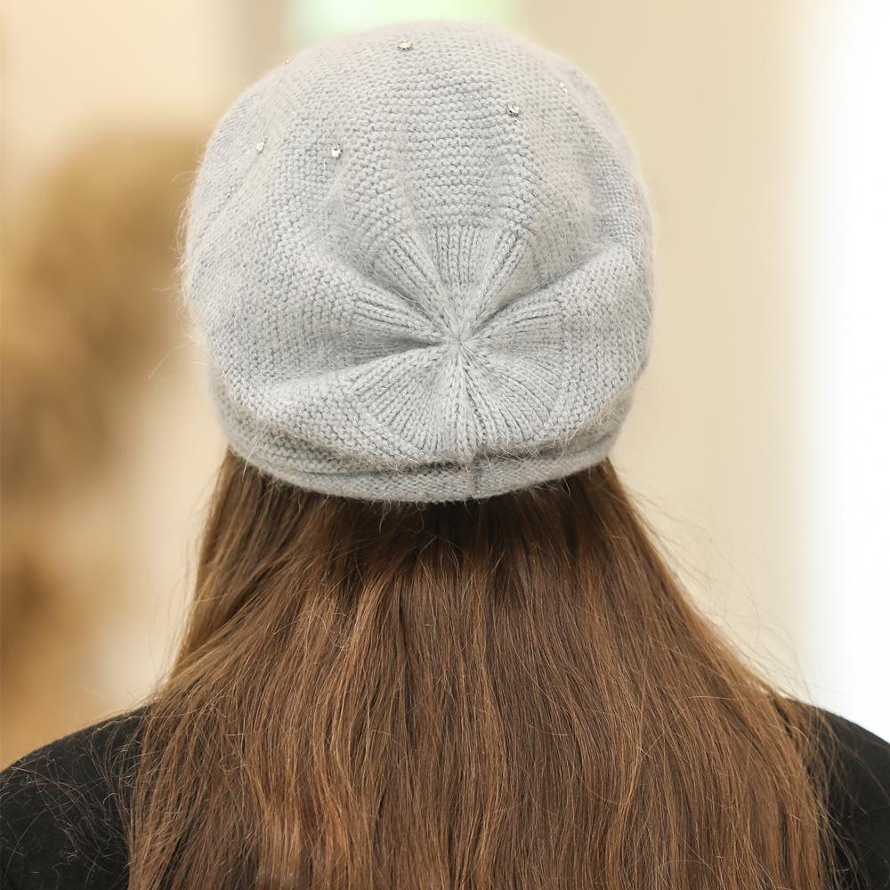 Nowa damska czapka zimowa Moda uliczna Ciepła czapka typu beanie dla kobiet Casual Streetwear Czapka z dzianiny