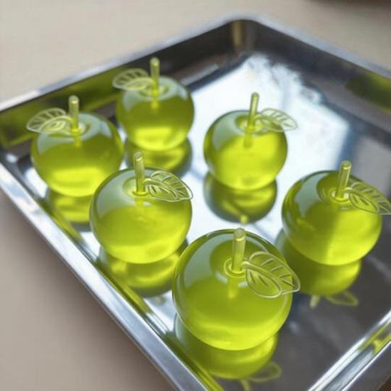 Clear Fruit Squeeze Toy Anxiety Relief Simulated Fruit Stress Ball Focus Aid Relaxation Fruit Sensory Fidget Toy Decompression