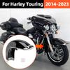 Motorcycle Front Fender Assembly with Tip Light Trim For Harley Touring Road King Electra Glide Street Road King Glide 2014-up
