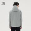 KOLON SPORT Men's Water-Repellent Hooded Softshell Jacket