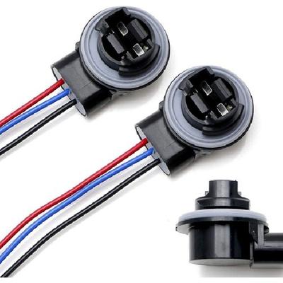 3157 3357 4157 T25 Brake Turn Signal Light Socket Harness Wires For LED or Stock
